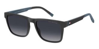 Tommy Hilfiger Grey Gradient Square Mens Sunglasses TH 2144/S 0P2M/9O 55