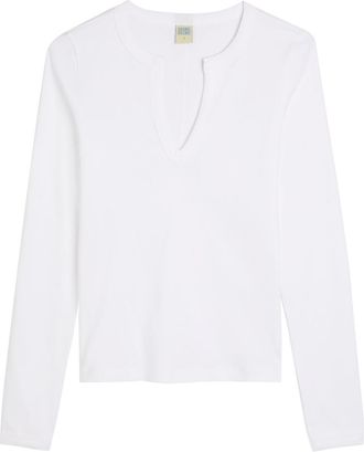 Flore Flore Flore Flore Iman Cotton top - White - S (UK8-10 / S)