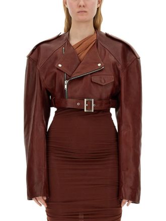 Rick Owens Leren Jas