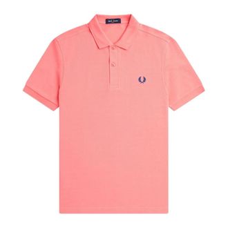 Fred Perry Hombre, Camisetas, Rosa, Talla: L
