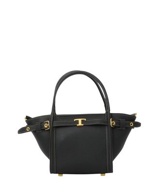 Tod's Black T Signature Mini Tote