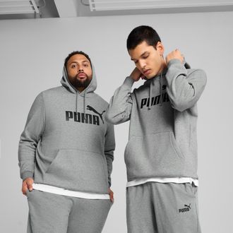 Puma ESS NO. 1 LOGO HOODIE FL, mit verstellbarer Kapuze, mit K&auml;ngurutasche, regul&auml;re Passform