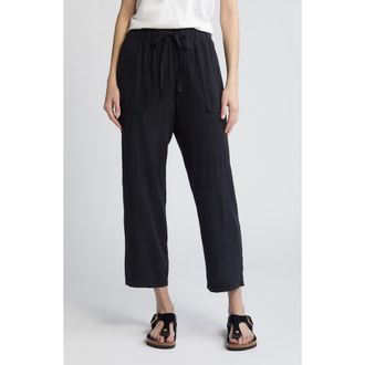 Bella Dahl Straight Leg Pants in Vintage Black at Nordstrom Rack, Size Medium