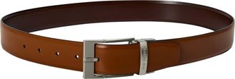 Ted Baker Leren riem voor heren (Tan)