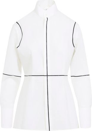 Maison Margiela Womens Shirt - White Cotton - Size EU 38 (Womens)