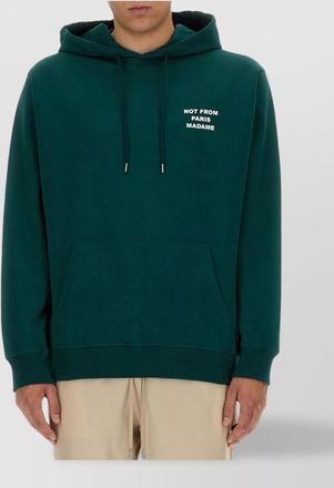 Dr&ocirc;le de Monsieur relaxed-fit hoodie
