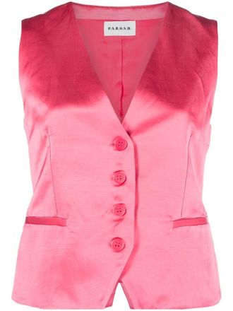 P.A.R.O.S.H. Gilet - Rosa
