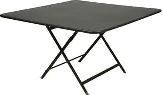 Fermob Square table Caractère - Grey - Lacquered steel