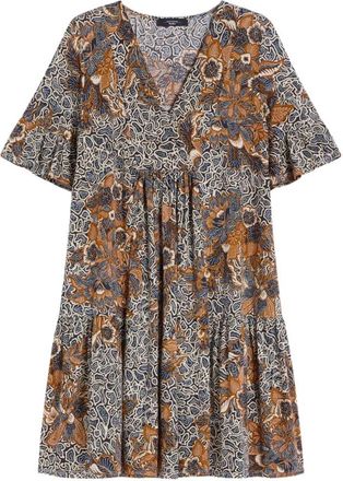 Max Mara Maxi Jurken - Dames - Korte kleedjes - Veelkleurig - XS - Kleedjes