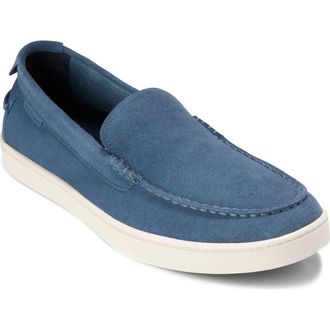 Cole Haan Pinch Weekend Venetian Loafer in China Blue Suede/Ivory at Nordstrom Rack, Size 11.5