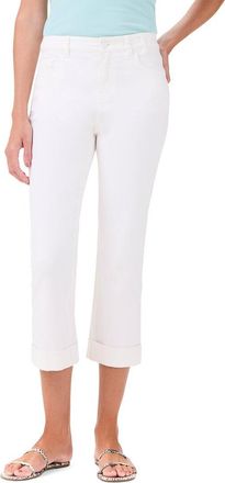 Nic+Zoe NIC+ZOE Mid-Rise Straight Roll Cuff Jean