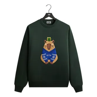 Kith Kithmas 2025 Capybara Nelson Crewneck Stadium KHM034421-302