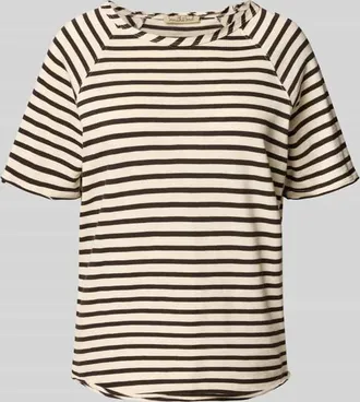 Smith & Soul Regular Fit T-Shirt mit Rundhalsausschnitt in Schoko, Gr&ouml;&szlig;e XXL