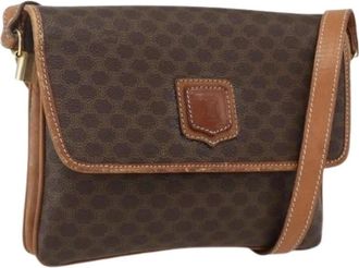 Celine Pre-owned Cross Body Bags, female, Brown, Size: ONE SIZE Pre-owned Vintage Cross Body Bag