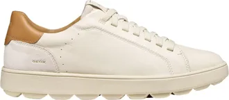 Geox Spherica Ecub-1 B Beige Minimalist Sneakers