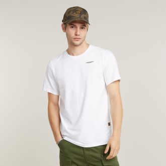 G-Star T-Shirt G-STAR Slim Base, Herren, Gr. XXL, weiss (wei&szlig;), Jersey, Obermaterial: 95% Baumwolle, 5% Elasthan, unifarben, slim fit h&uuml;ftbedeckend, Rundhals