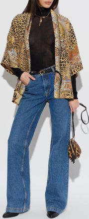 Etro Silk Kimono, Womens, Beige