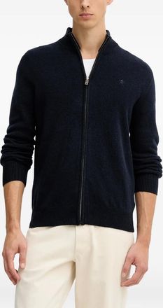 Hackett Vest met rits - Blauw
