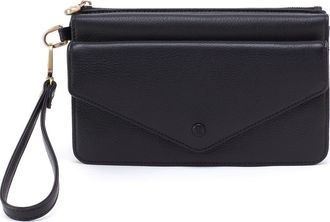 Hobo Goldie Leather Wristlet in Black at Nordstrom