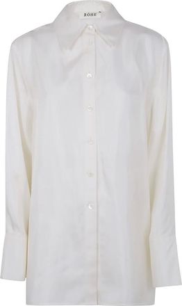 Róhe Mujer, Blusas y Camisas, Blanco, Talla: M