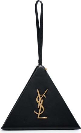 Saint Laurent Pre-owned Saint Laurent Small Leather Pyramid Box Clutch Ladies A4P49TXC60RCAES6