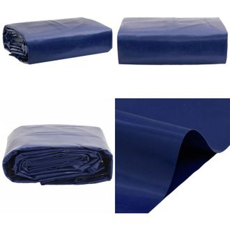 vidaXL Telone Blu 4x6 m 650 g/m&sup2; - Copertura per mobili - Protezione da pioggia