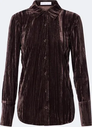 Proenza Schouler Camisa Madi White Label de terciopelo