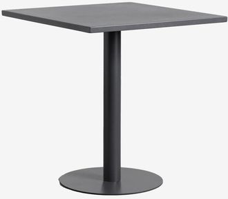 Sklum Mesa De Cocina Cuadrada 70x70 Cm En Metal Mizzi Sklum