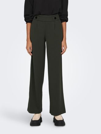 Jacqueline de Yong JDYGEGGO NEW LONG PANT JRS NOOS mit dekorativem Riegel vorne am Bund