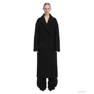 Balenciaga Maxi Stola Coat