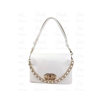 Liu Jo Shoulder Bags, female, Beige, Size: ONE SIZE LaPuffy Crossbody Bag