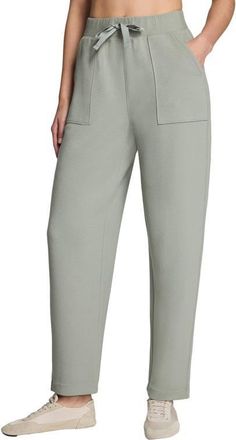 Spanx AirEssentials French Rib Ankle Pants in Sage Brush at Nordstrom, Size X-Large