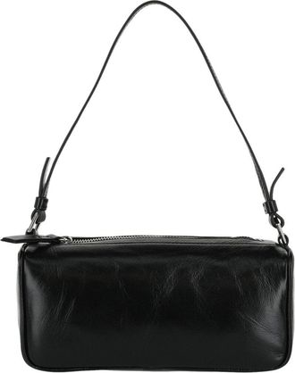 by FAR By FAR Eva Creased Leather Shoulder Bag