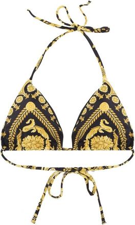 Versace Bikini - Dames - Badkleding - Geel - Maat: L Polyamide