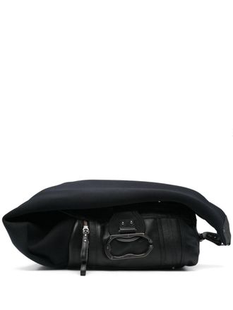 Ottolinger Borsa a spalla con inserti - Nero