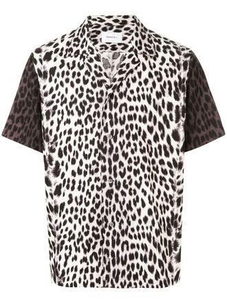 Ports V leopard pattern shirt - unisex - Cotton - S - LEOPARD A