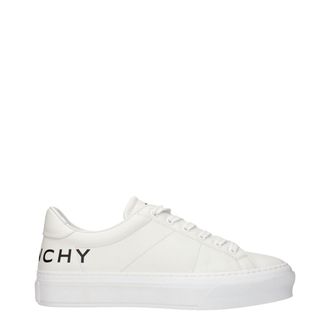 Givenchy White Leather Mens Sneakers