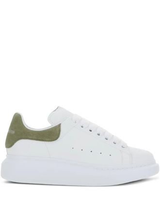 Alexander McQueen perforated-detail sneakers - Wit