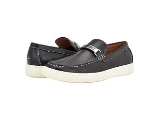 Tommy Hilfiger Role Loafers Black Moc Toe Slip On Casual Shoes GAL338