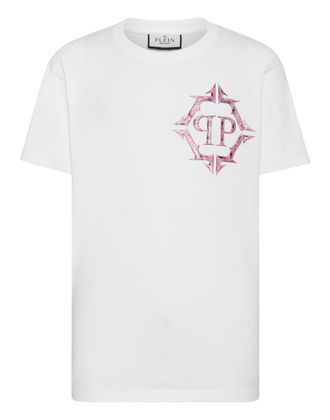Philipp Plein T-Shirt Ronde Hals Chrome