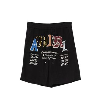 Amiri Graphic Drawstring Shorts