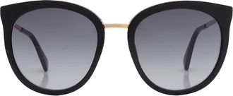 Moschino Grey Gradient Cat Eye Ladies Sunglasses MOS083/S 0807/9O 54