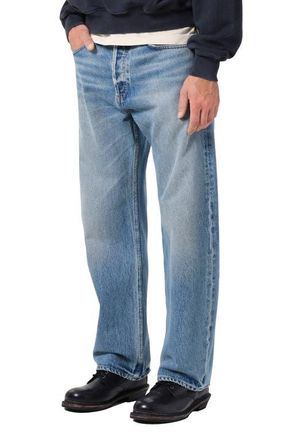 A Gold E Magnus Straight Leg Jeans in Friction Indigo at Nordstrom, Size 34