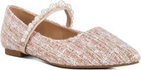 London Rag Mowie Mary Jane Flat in Blush at Nordstrom Rack, Size 10