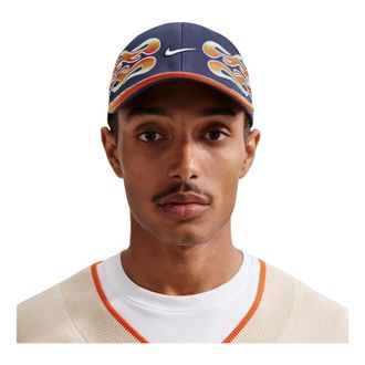 Nike Club Semi-Structured OG Flame Cap Midnight Navy IH9258-410