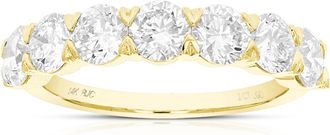 Vir Jewels 2 cttw Lab Grown Diamond Wedding Band in 14K Yellow Gold For Women