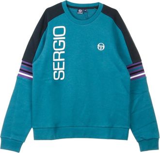 Sergio Tacchini Sweatshirts - Heren - Sweatshirts - Blauw - M - Hoodies & sweatvesten