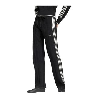 adidas SST Wide Leg Track Trousers - female - Adidas - Training Trousers & Tights - Black - XS - Sport