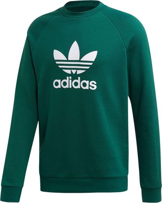 adidas originals Casual Sports Round Neck Pullover Green FL1774