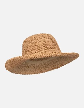 Mountain Warehouse Womens Mountain Warehouse Womens/Ladies Straw Packable Sun Hat - Cream - Size: ONE size